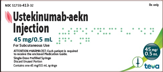 Ustekinumab-aekn (45mg/0.5 mL) IJ